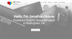 Desktop Screenshot of jhcreative.co.uk